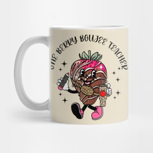 Teacher Valentines Day Berry Boujee Teacher Appreciation Mug